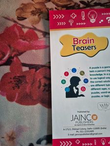 Brain Teasers Book