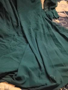 Teal Kurta with Gold Embellishment