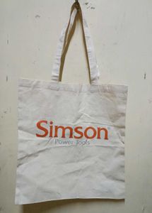 Asthetic Simson Tote Bag totally new 10/10