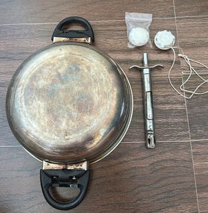 Stainless Steel Cooking Pot with Gas Lighter