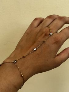 Elegant Hand Chain Bracelet