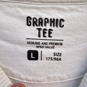 White 'gp' Sweatshirt