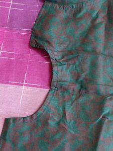 Green Color Kurti Set