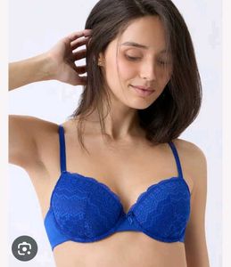 Royal Blue Lace Bra