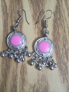Pink Necklace &amp; Earring Set