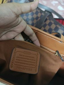 Coach Monogram Tote Bag
