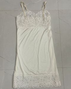 Lace Trim Slip Dress