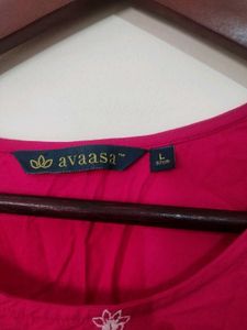 Beautiful pink Embroidered Kurta