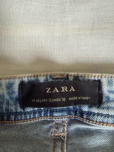 ZARA DENIM Unique Side Stripes