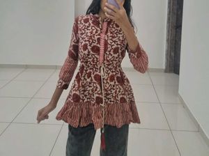 Printed Tunic Top