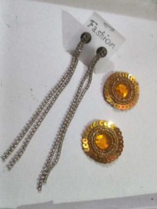 Elegant Beaded Necklace and Earring Set
