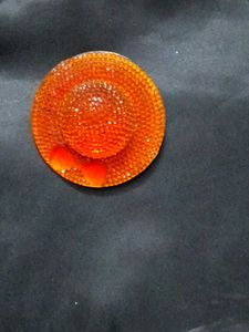 Sparkling Orange Hair Clip