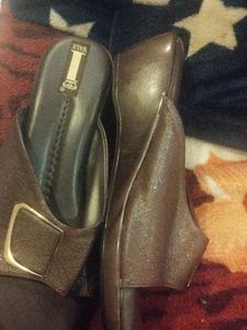 Designer Women Sandal/slipper Brown Color