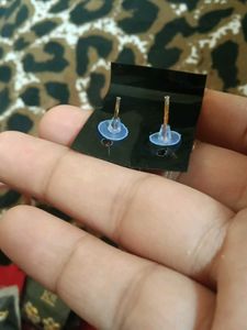 Elegant Flower &amp; Bow Earrings 3 pis Set