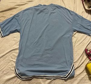 Red and Blue Striped Trim T-Shirt Pack of 2