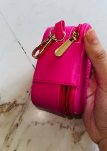 Pink Nykaa Luxe Pouch