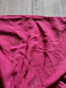 Beaded Berry Kaftan Top