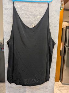 Black Spaghetti Strap Camisole Top