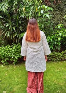 Oversized kurta with farshi salwar-New Launch