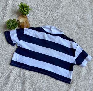 Striped Crop Top