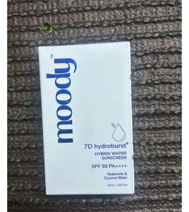 Moody 7D Hydroburst SPF 50 Sunscreen