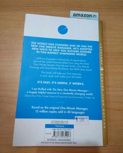 🆕 The New One Minute Manager Book Paperback