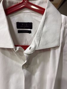 Men's Classic White Dress Shirt