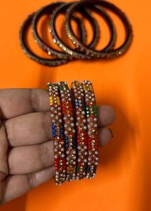 4 Bangles Kada Set Of 2