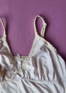 Vintage Polka Dot Nightgown