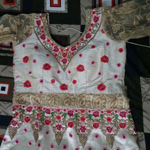 Embroidered Anarkali Dress