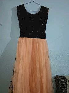 Girls' Party Dress - Floral Design