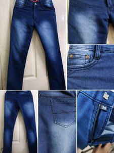 Classic Blue Denim Jeans for Boys
