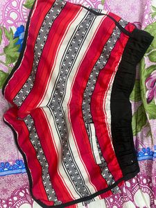 Vibrant Striped Athletic Shorts