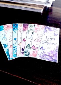 homemade Set of 8 Religious Bookmarks