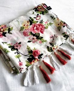 🌸 Floral Print Dupatta 🧣