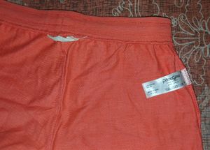 Peach Drawstring Lounge Shorts