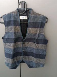 Stylish Striped boy'sWaistcoat