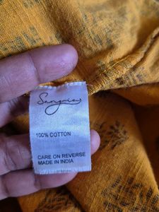 Sangria Cotton Printed Kurta