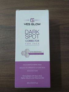 Yes Glow Dark Spot Corrector Cream