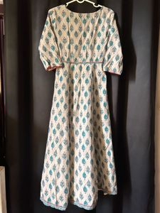Leaf Print Kurta