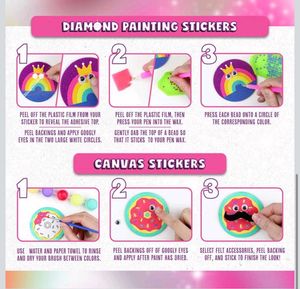 Make Your Own Canvas &amp; Diamond Paint Magnets