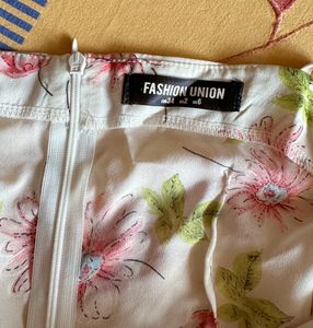 Cream Floral Top
