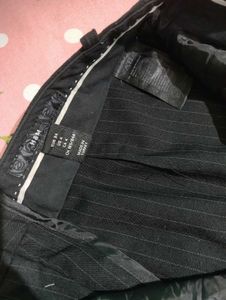 H&amp;M Classic Black Pinstripe Pants