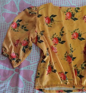 Floral Crop Top