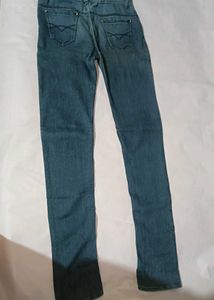 Women's Skinny Blue Denim Jeans