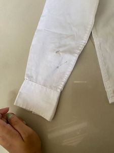 H&amp;M White Collared Shirt