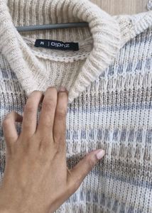 Cozy Striped Turtleneck Sweater
