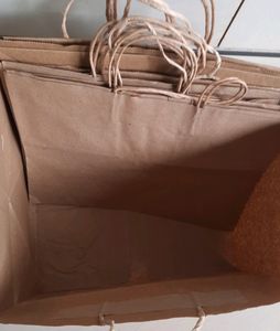 12 Large Brown Gifting Bags