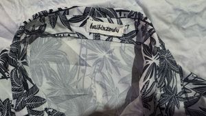Men's Palm Tree Print Short Sleeve Shirt