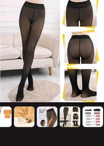Cozy Fleece-Lined Tights for Women